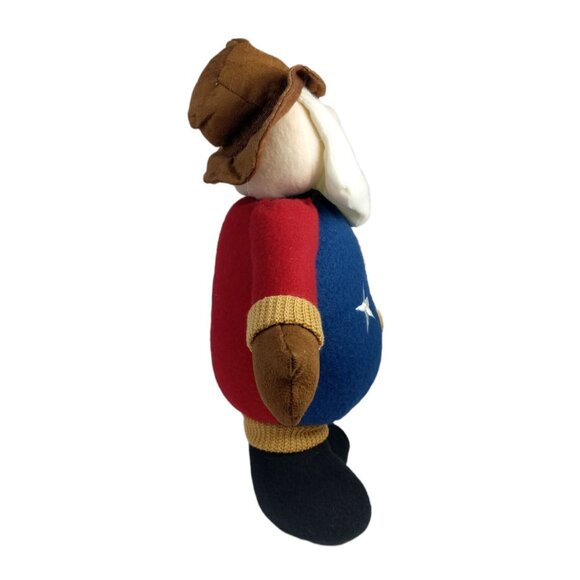 Kohl's Stuffed Santa Claus Texas Flag Outfit 14 in Tall Christmas Seasonal Decor - Picture 8 of 8